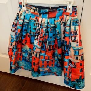 Poofy mini skirt